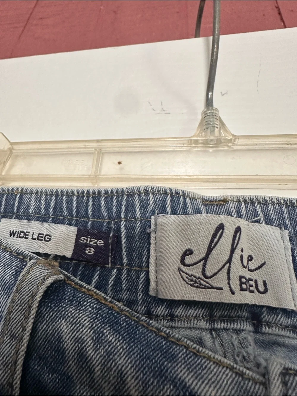 Ellie Light Blue Wide-Leg Jeans